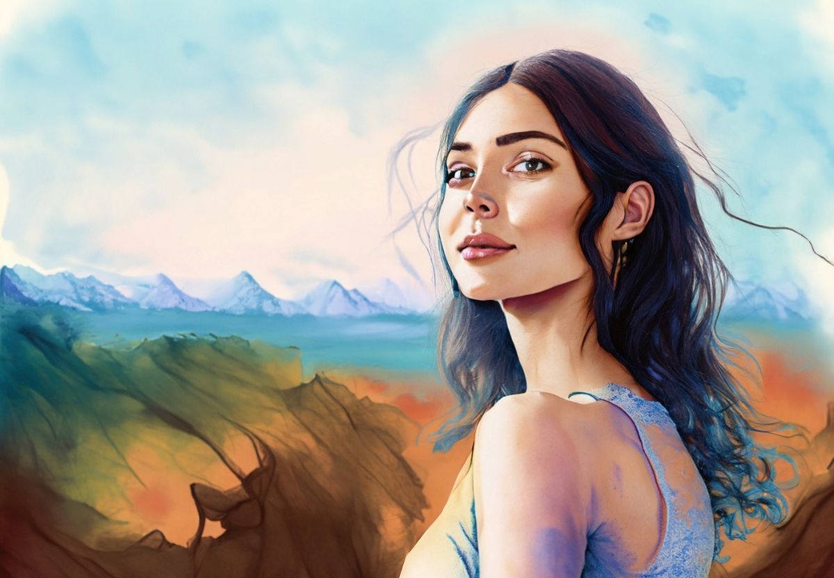 Žena esence vitality