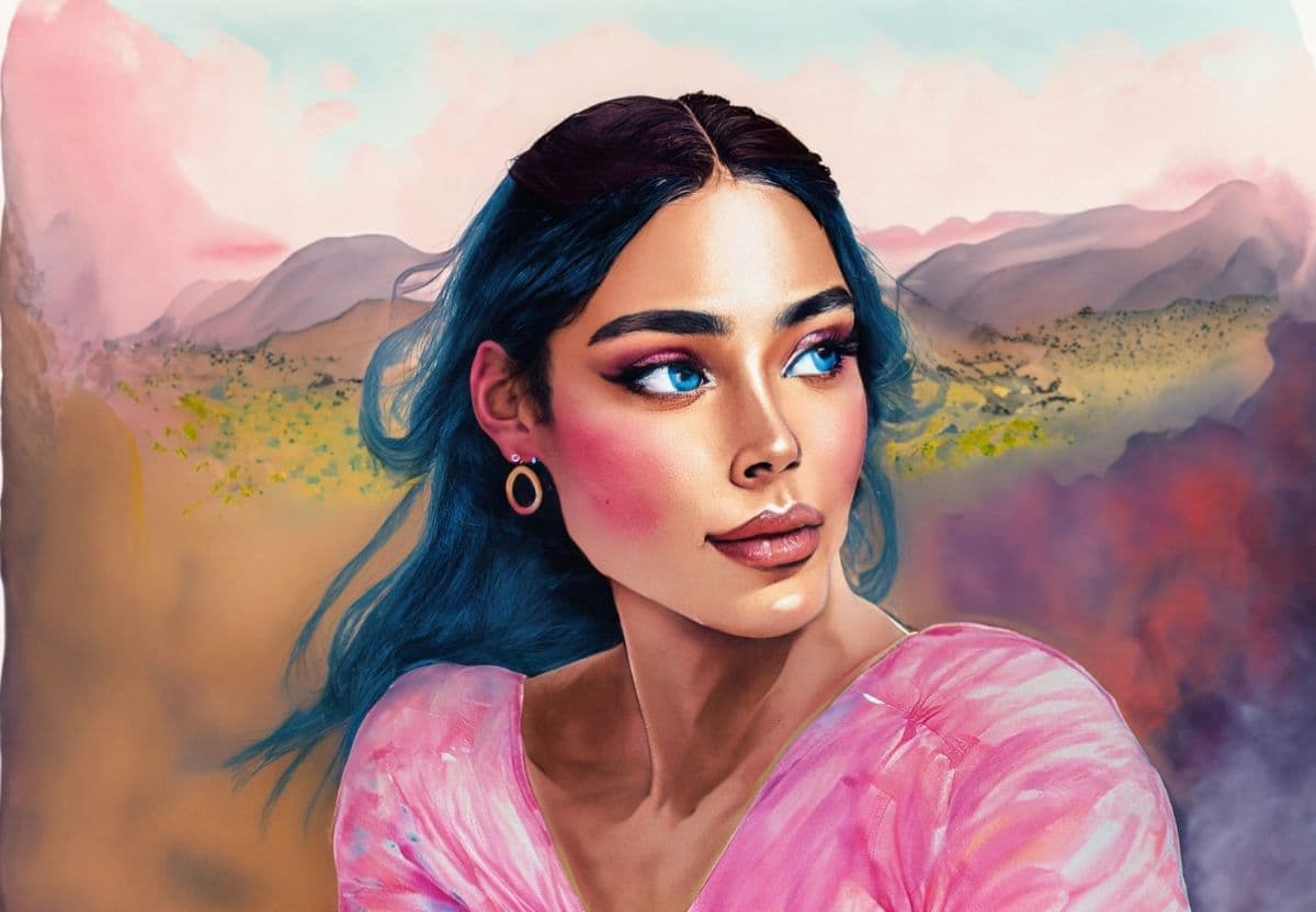 Krásná žena esence sebedůvěra